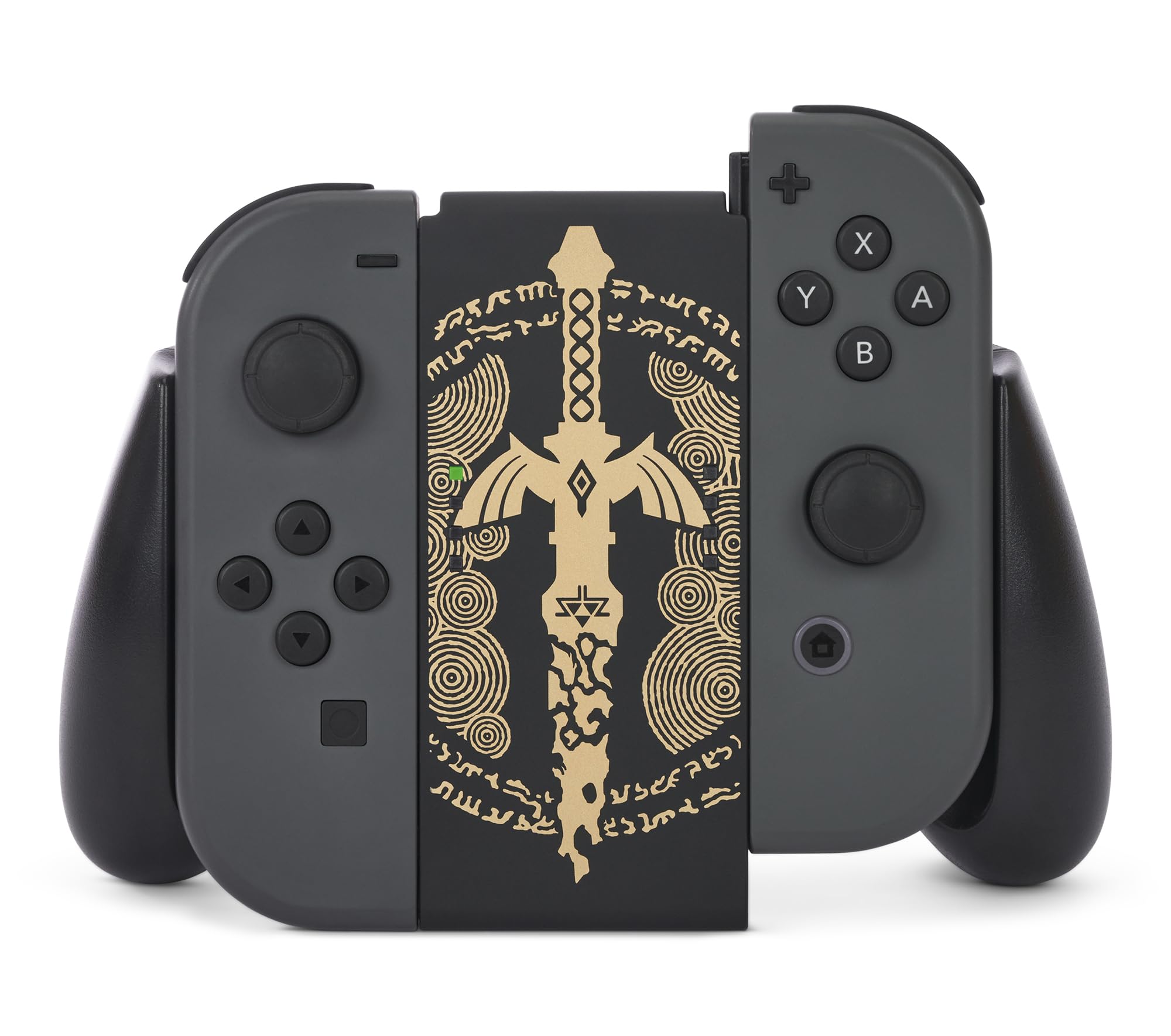 PowerA Joy-Con Comfort Grip for Nintendo Switch - Decayed Master Sword Controller | Ergonomic Gamepad for Nintendo Switch & Switch Lite | Perfect for Gaming Sessions & Travel