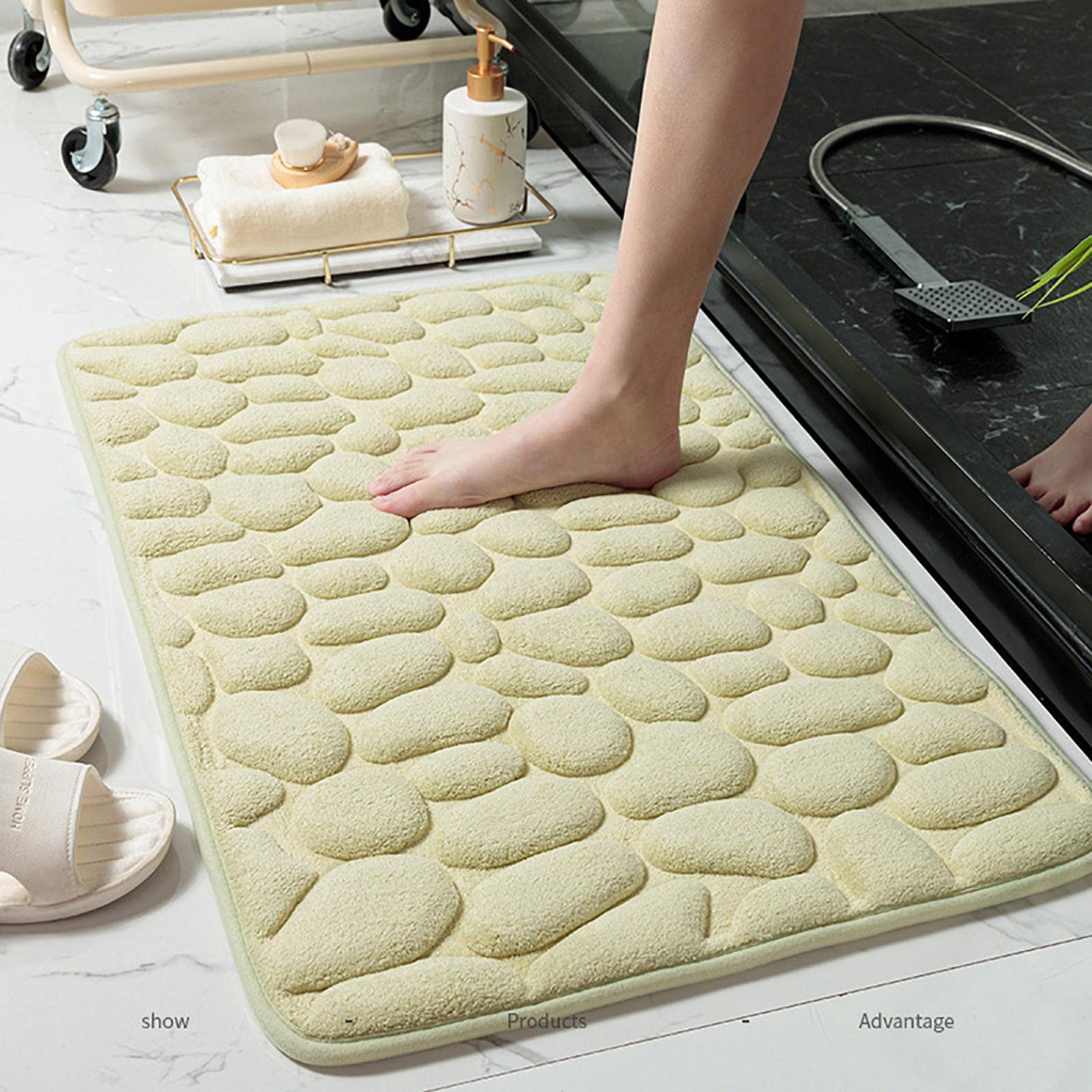 Premium Super Absorbent Bath Mat 19.7