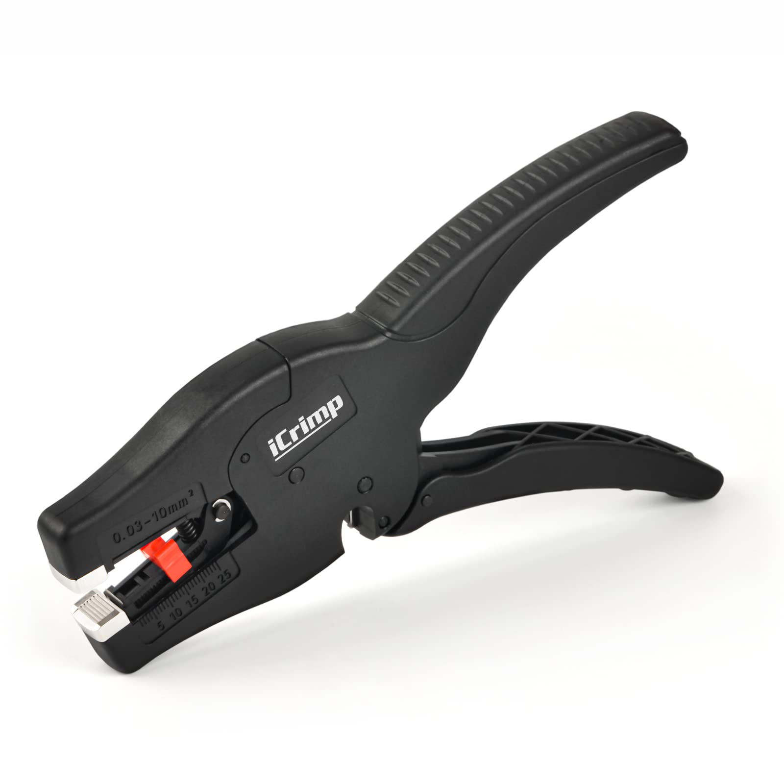 iCrimp Automatic Wire Stripper with Built-in Cutter - Multifunctional Wire Stripping & Cutting Tool for AWG 32-7 (0.03-10mm²) - Perfect for Electrical Work, DIY Projects, and Professional Installations