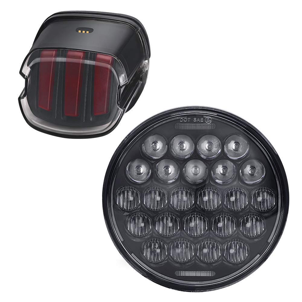 5.75 Inch LED Headlights and Tail Lights for Cars, Trucks, SUVs - High Performance Auto Lighting for Night Driving and Off-Road Adventures