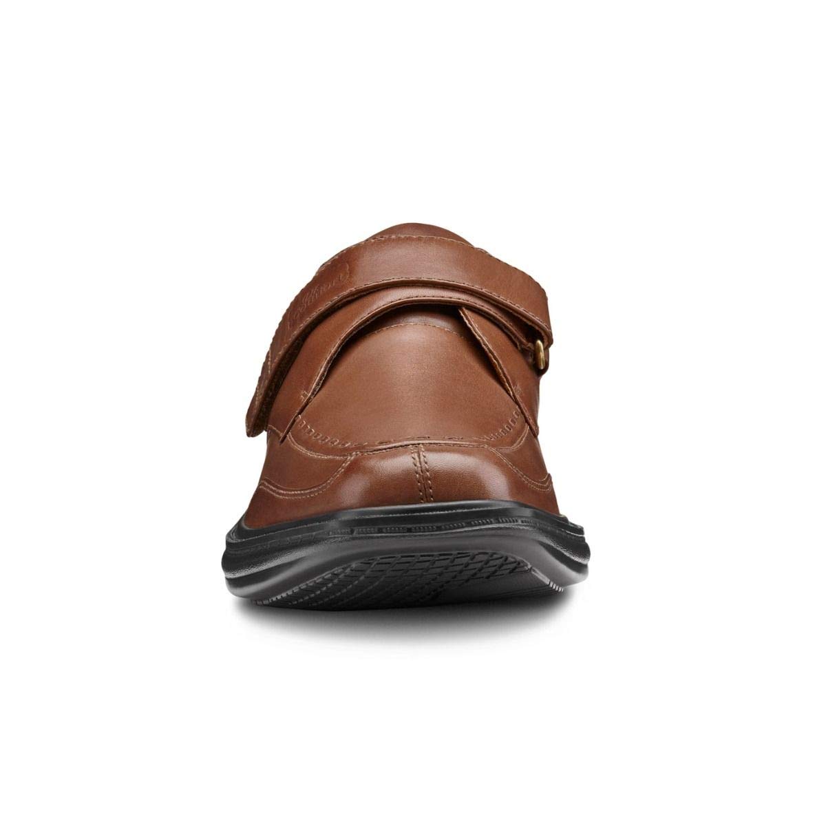 Dr. Comfort Frank Diabetic Shoes for Men - Leather Dress Shoes with Stitch - Therapeutic Formal Shoes for Diabetics - Comfortable Work & Wedding Shoes for Office & Special Occasions
