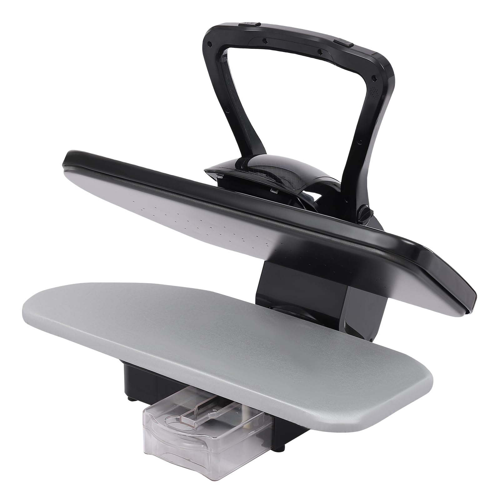 Digital Steam Press for Clothes - Fast Heating Iron with Touch Screen, Multiple Fabric Settings & Steam Burst Function - Heavy Duty Fabric Press Machine (Black) | Perfect for Home Laundry, Professional Tailoring & Wrinkle Removal