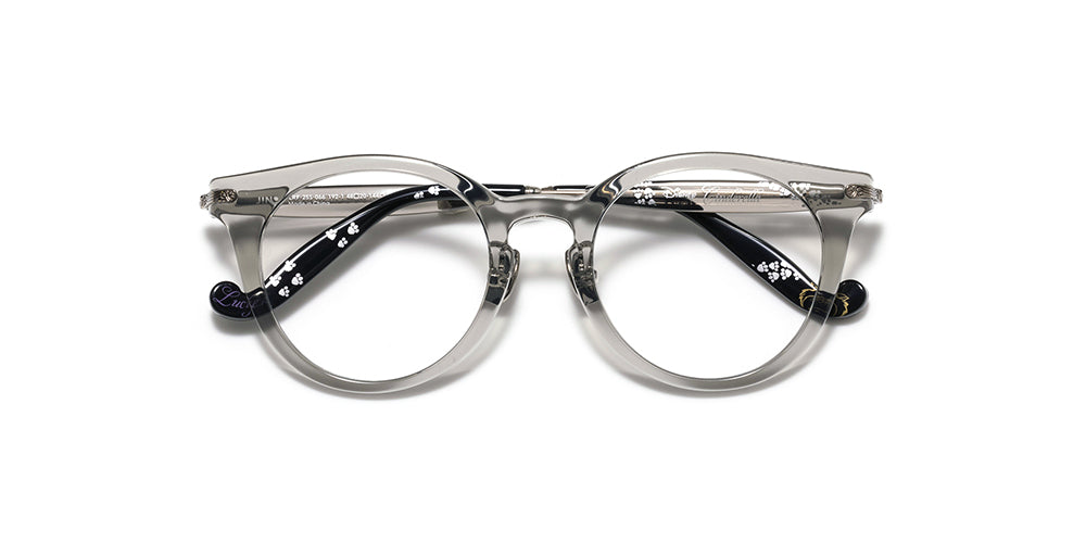 JINS x Disney Dogs & Cats Lucifer 192 Eyeglasses - Stylish Disney Character Inspired Frames for Adults & Kids | Perfect for Cosplay, Disney Fans & Everyday Wear