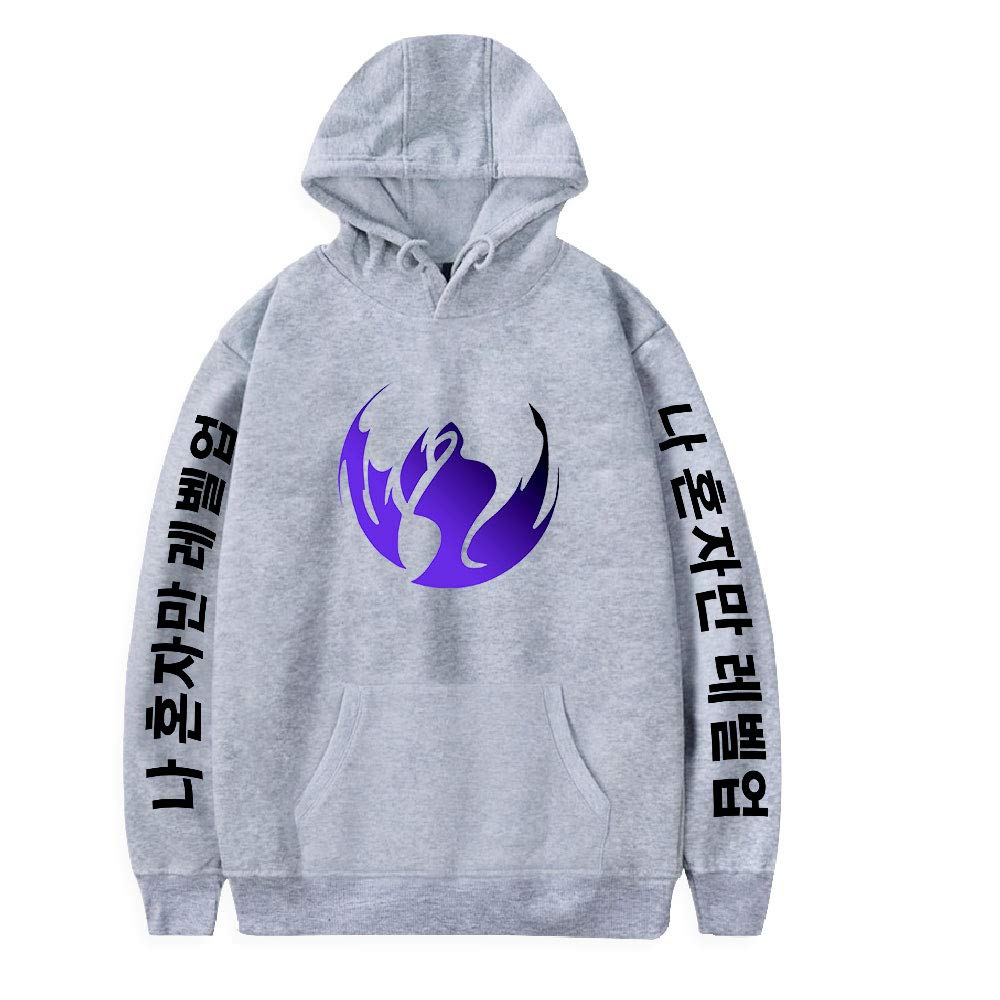 Solo Leveling Anime Hoodie for Men & Women - Long Sleeve Casual Streetwear Pullover Sweatshirt | Perfect for Cosplay, Gaming, and Everyday Wear