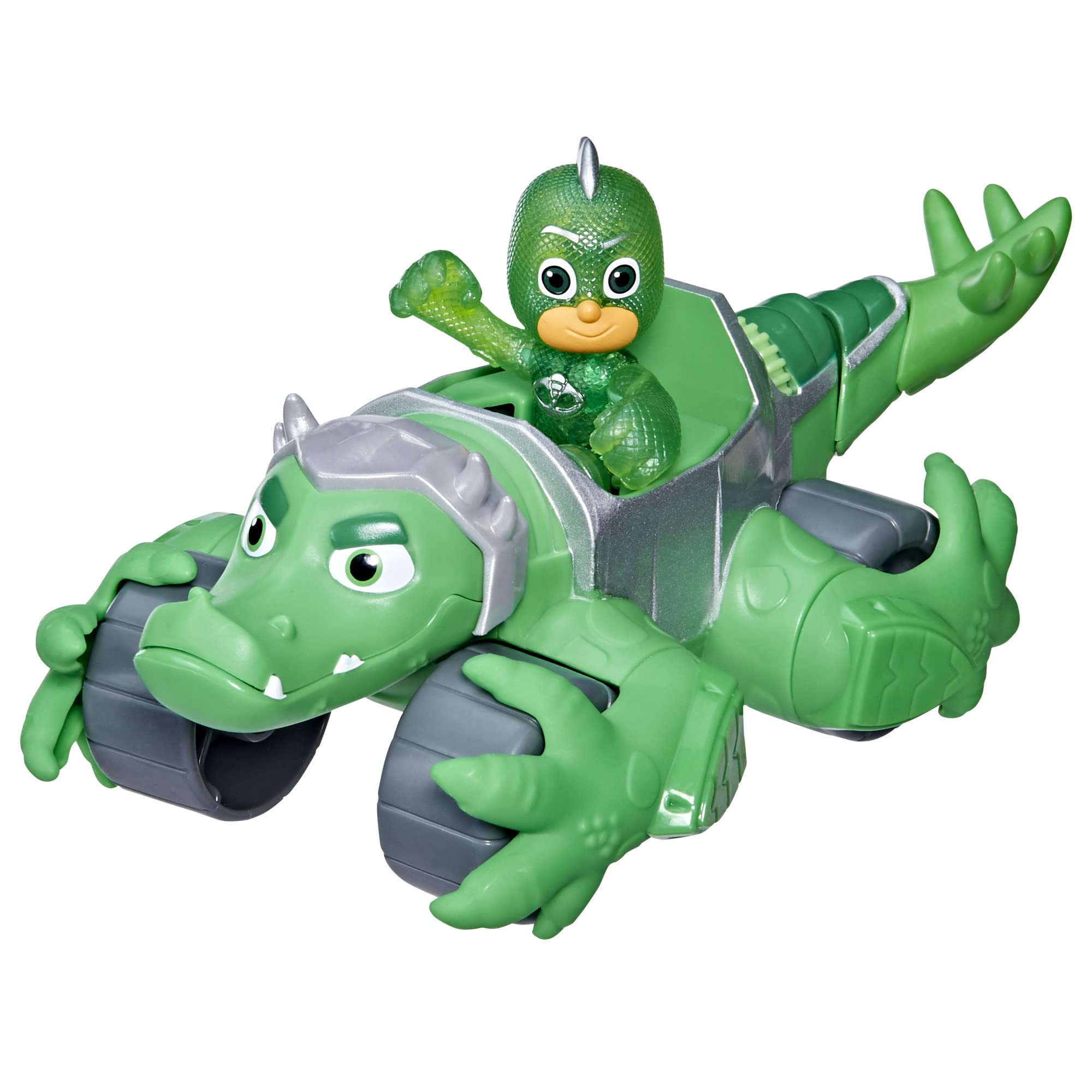 PJ Masks Gekko Rider Car with Figure - Superhero Toy for Kids 3+ | Pretend Play Gift