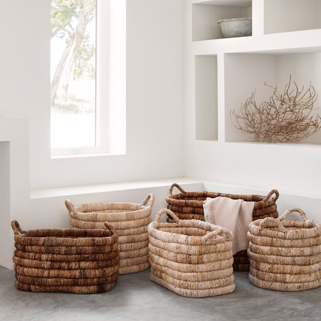 Merapi Storage Baskets - Foldable Fabric Bins for Home Organization | Perfect for Closet, Nursery & Laundry Room Storage