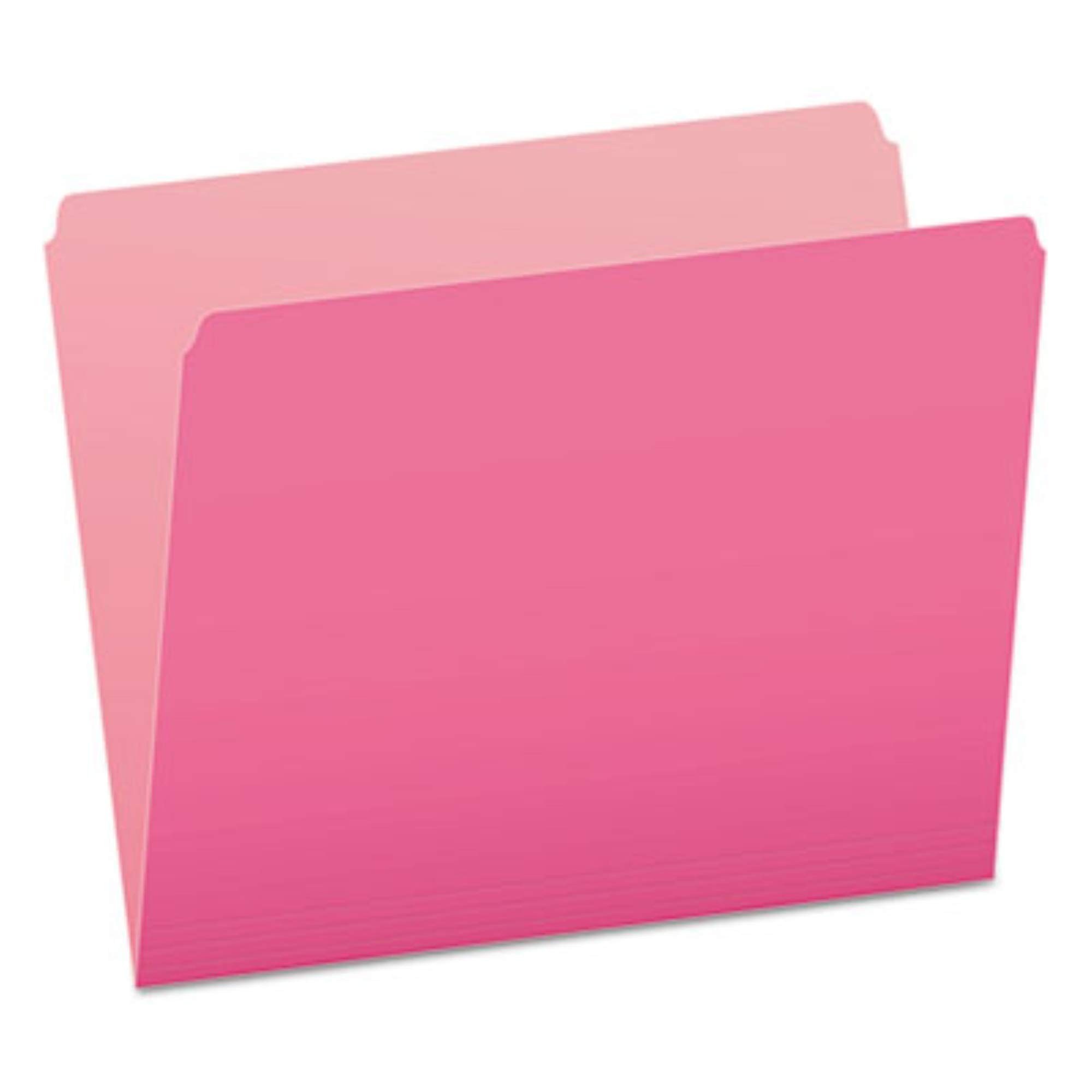 Premium 11-Point Strength Letter Size Folders - Pack of 25 for Office, School & Document Organization | Durable File Folders for Business, Home & Classroom Use