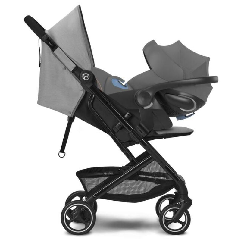 2023 Beezy Ultra Compact Lightweight Stroller for Travel - Easy Fold Baby Stroller with Storage Basket | Perfect for Airports, Shopping & City Walks