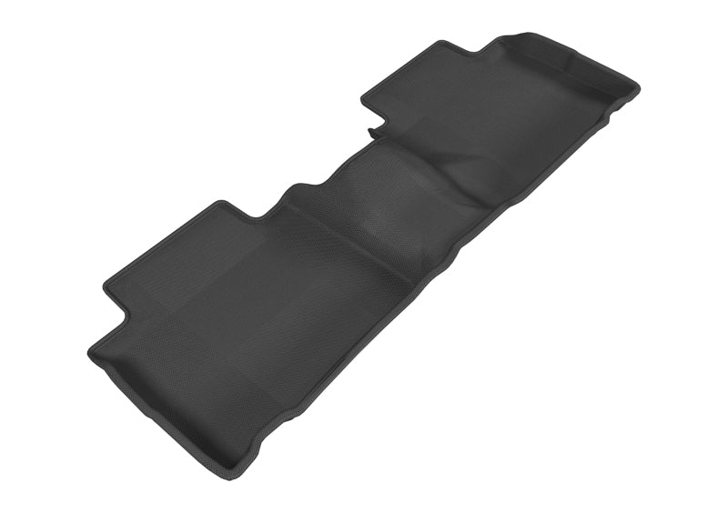 3D MAXpider Custom Fit All-Weather Floor Mats for 2014-2020 Nissan Rogue Kagu 2nd Row - Gray - Perfect for Road Trips & Family Protection
