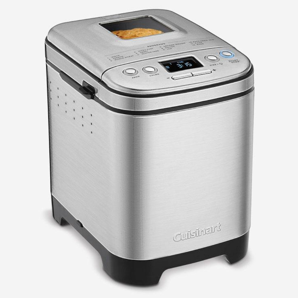 Cuisinart BK-220 Compact Automatic Bread Maker - Refurbished with Warranty | Perfect for Homemade Bread, Artisan Loaves & Gluten-Free Baking at Home