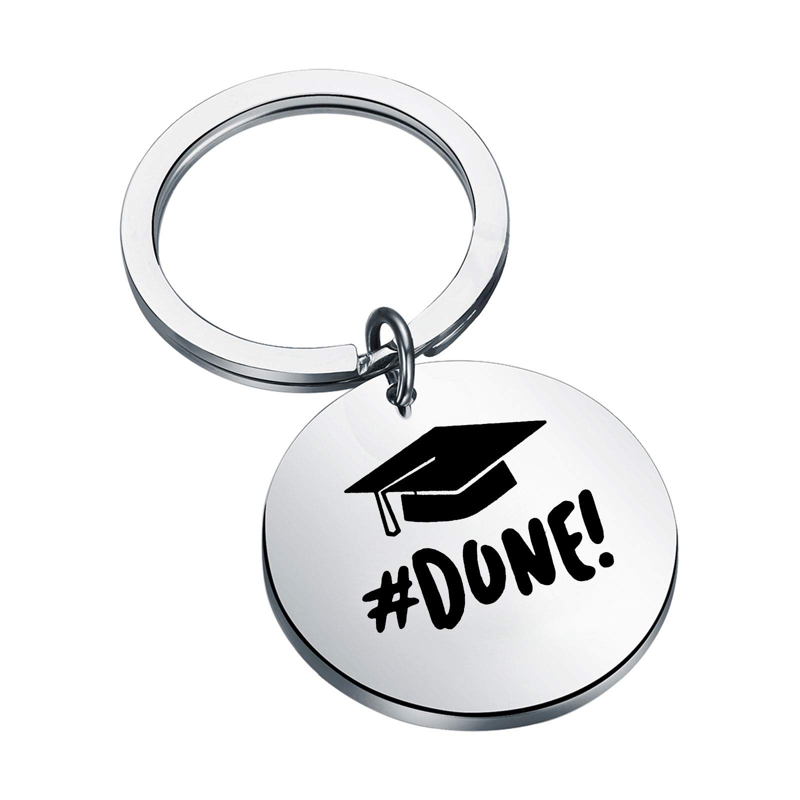 FEELMEM 2022 Graduation Keychain - Congrats Grad Jewelry Gift for Graduates - Perfect for High School & College Graduation Parties