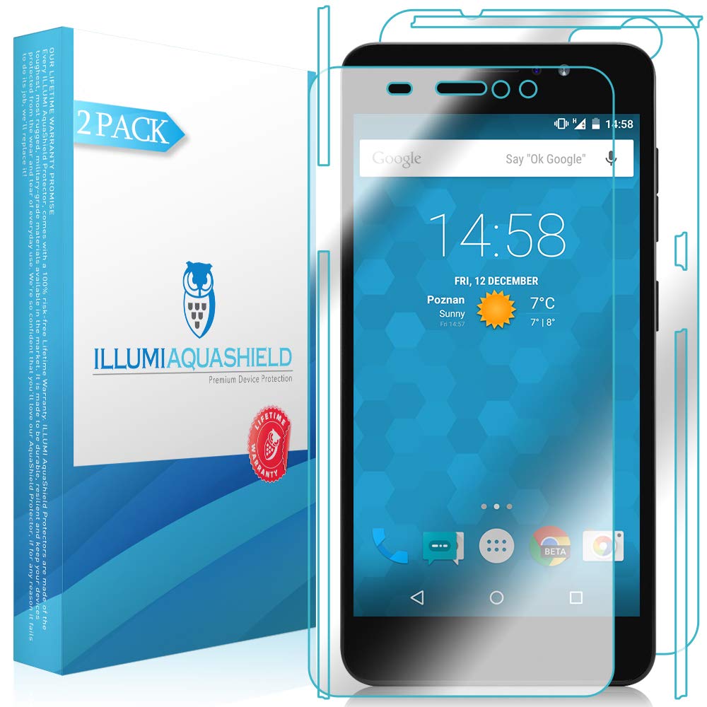 Orbic Wonder Screen Protector (2-Pack) - HD Clear TPU Film with AquaShield Technology | Bubble-Free Front & Back Protection | Perfect for Daily Use, Travel & Outdoor Activities