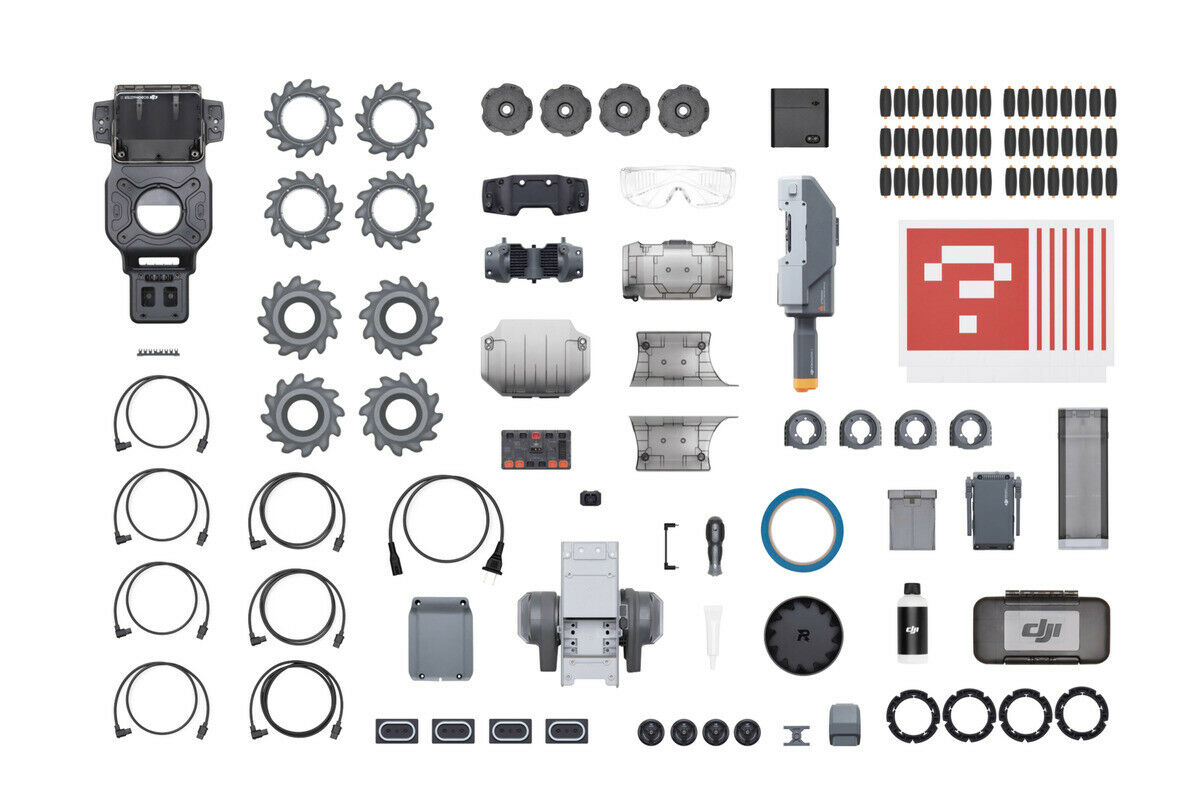 DJI RoboMaster S1 - Educational Robot Kit for STEM Learning, Coding & AI Programming | Perfect for Students, Hobbyists & Tech Enthusiasts | Indoor & Outdoor Robotics Activities