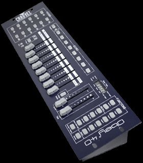 CHAUVET DJ OBEY40 Universal DMX Lighting & Fog Machine Controller for Stage Shows, Clubs, and Events - Professional DJ Equipment for Lighting Effects Control