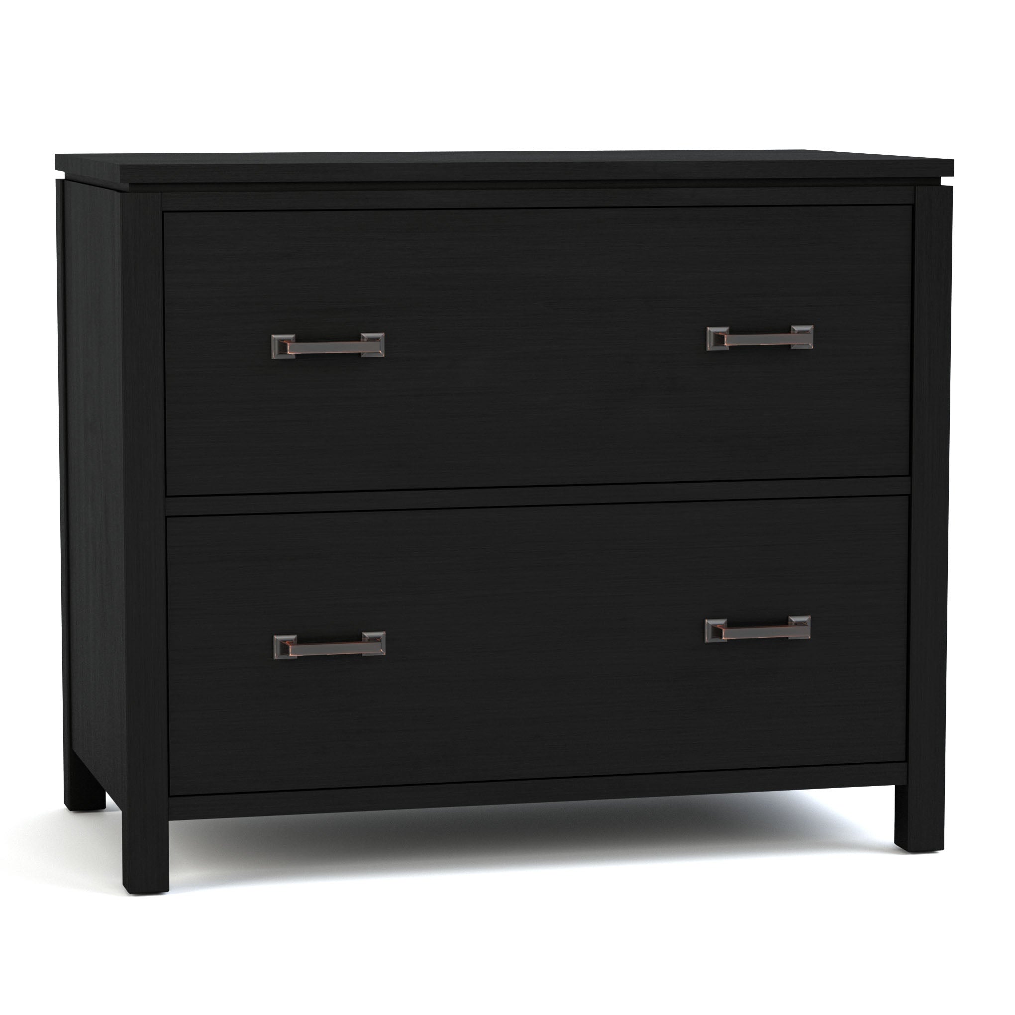 Dwyer Two Drawer File Cabinet - Metal Office Storage Solution for Documents & Folders - Perfect for Home Office, School, or Workplace Organization