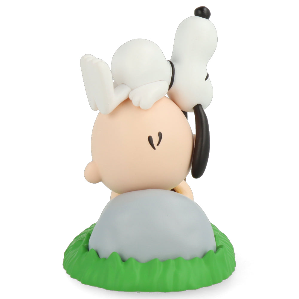 Peanuts Series 13 Napping Charlie Brown & Snoopy Collectible Figurine - UDF Vinyl Statue for Home Decor, Office Display, and Gift for Peanuts Fans