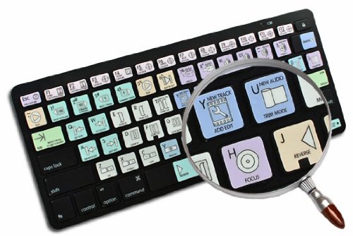 AVID Media Composer & Symphony NITRIS Galaxy Series Keyboard Labels - Compatible with Apple Mac - Perfect for Video Editing Studios & Post-Production Workflows