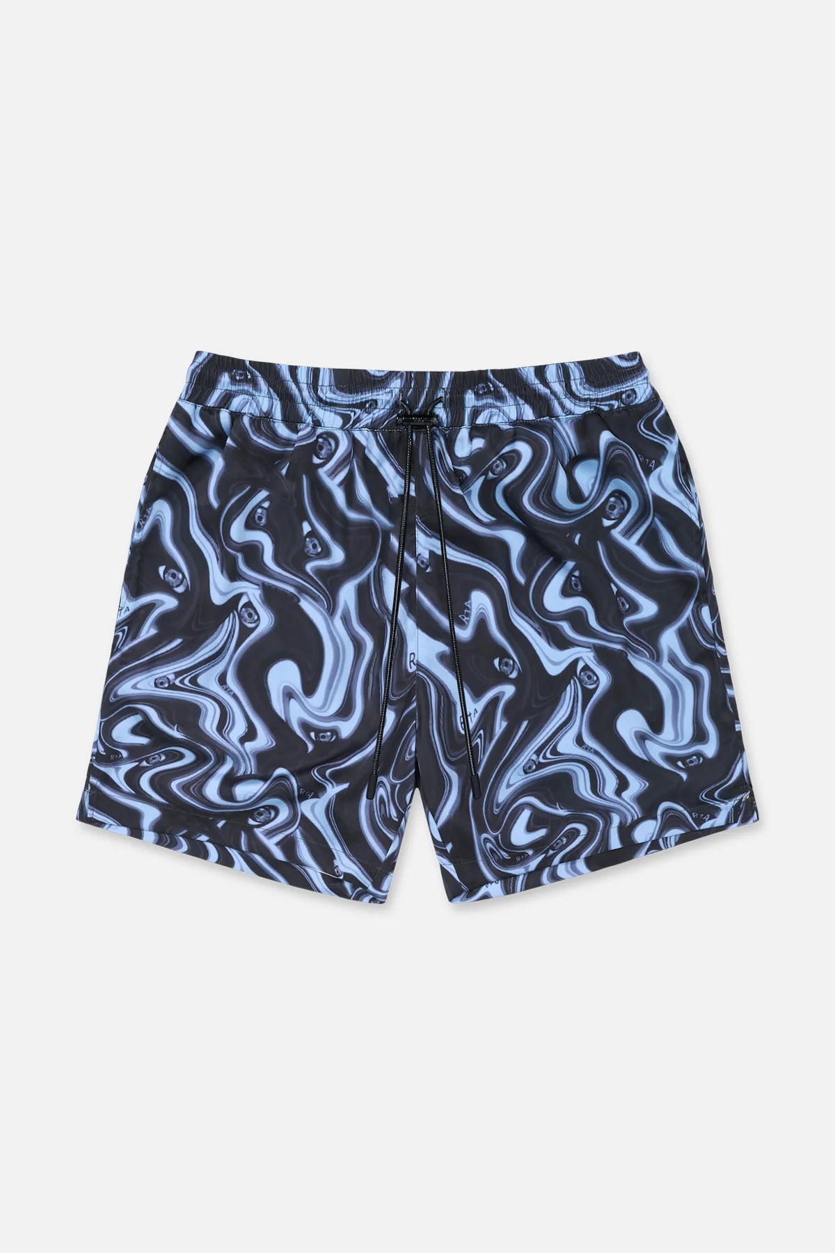 Stylish RTA Clyde Blue Angel Eyes Shorts for Women - Trendy High Waist Denim Shorts - Perfect for Summer, Beach, and Casual Outings