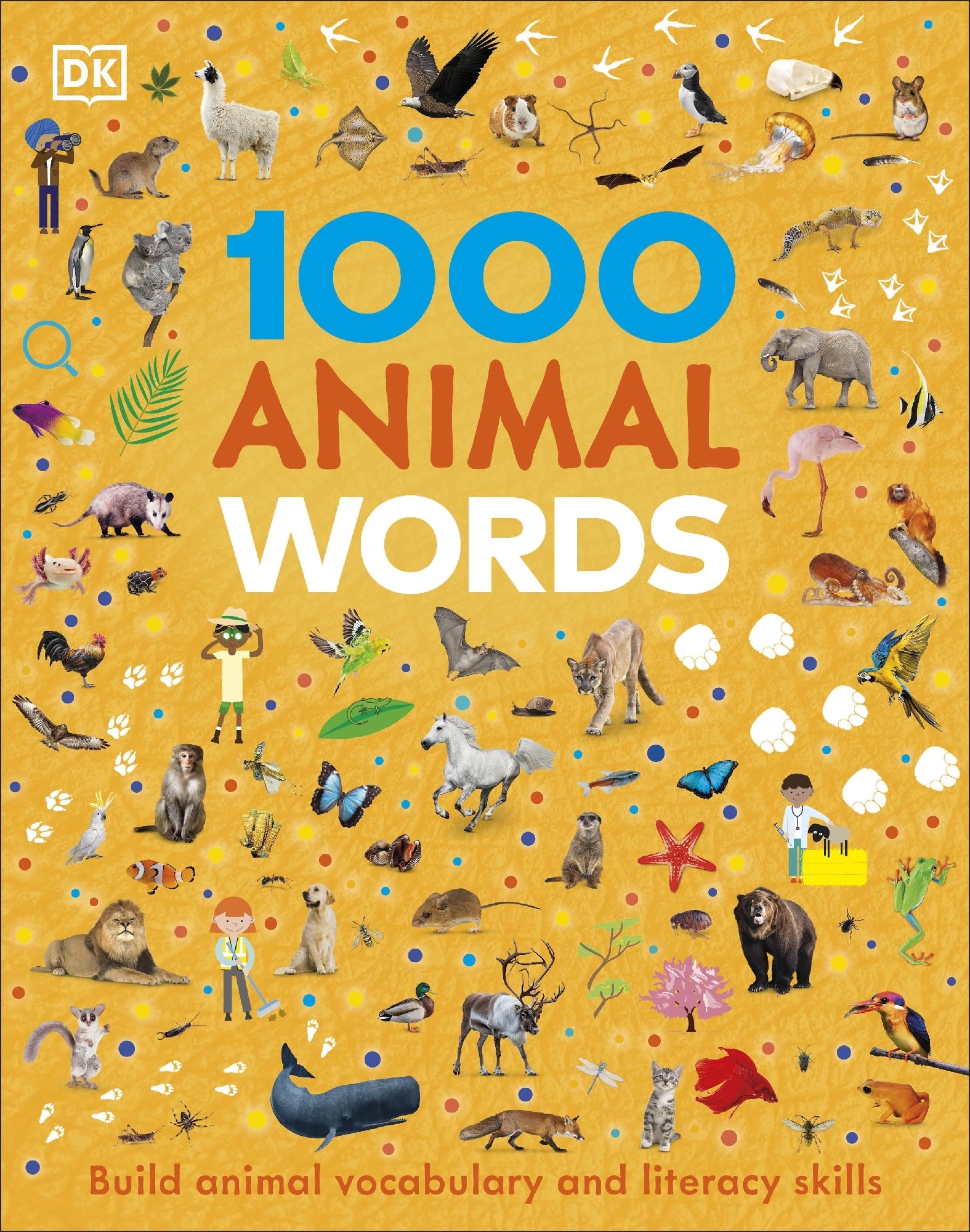 1000 Animal Words - Bilingual English Picture Book for Kids | Learn Animal Names & Vocabulary | Perfect for Homeschooling & Early Education
