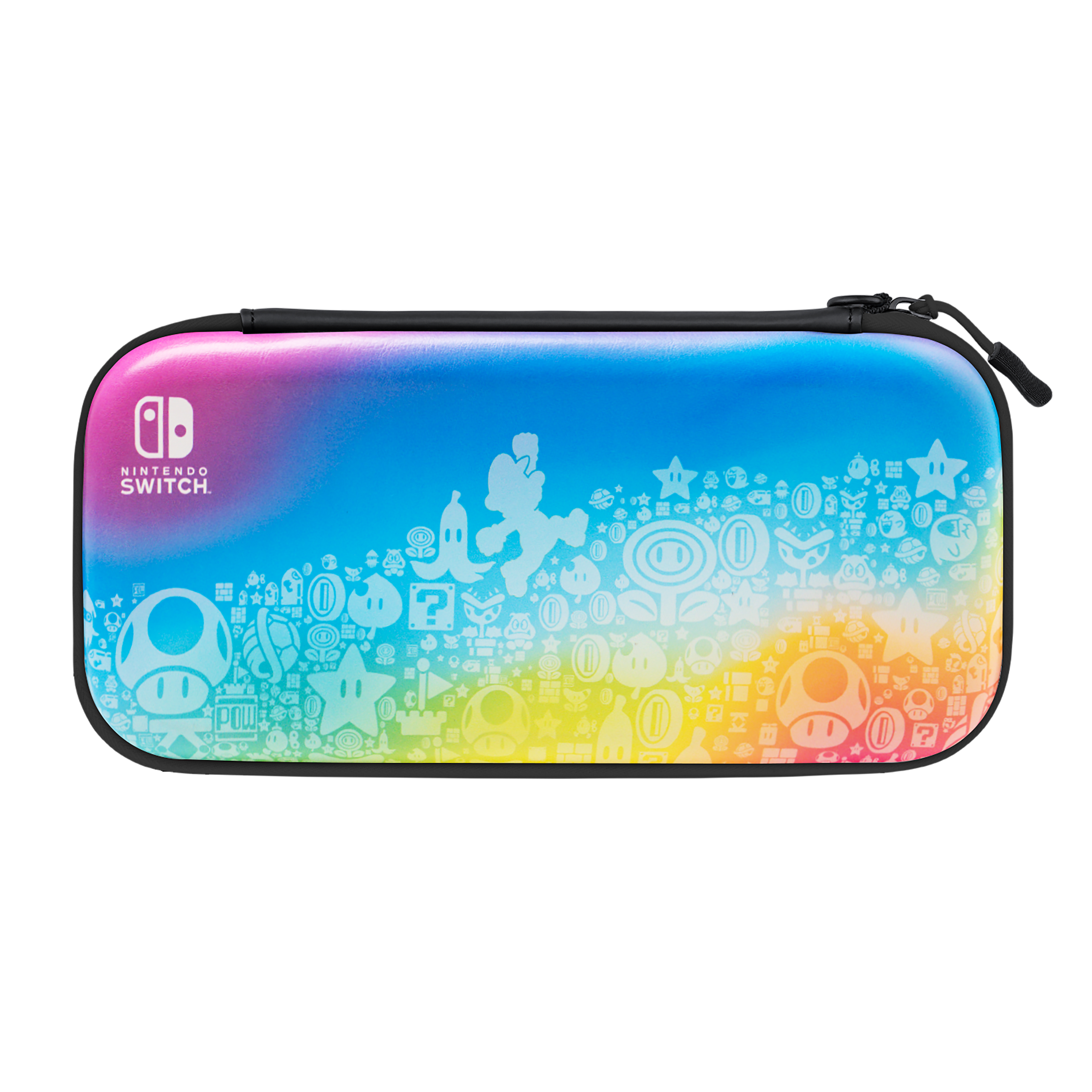 Nintendo Switch Star Spectrum Travel Case - Protective Carrying Cover for Switch Console & Accessories - Perfect for Gaming On The Go, Travel & Storage