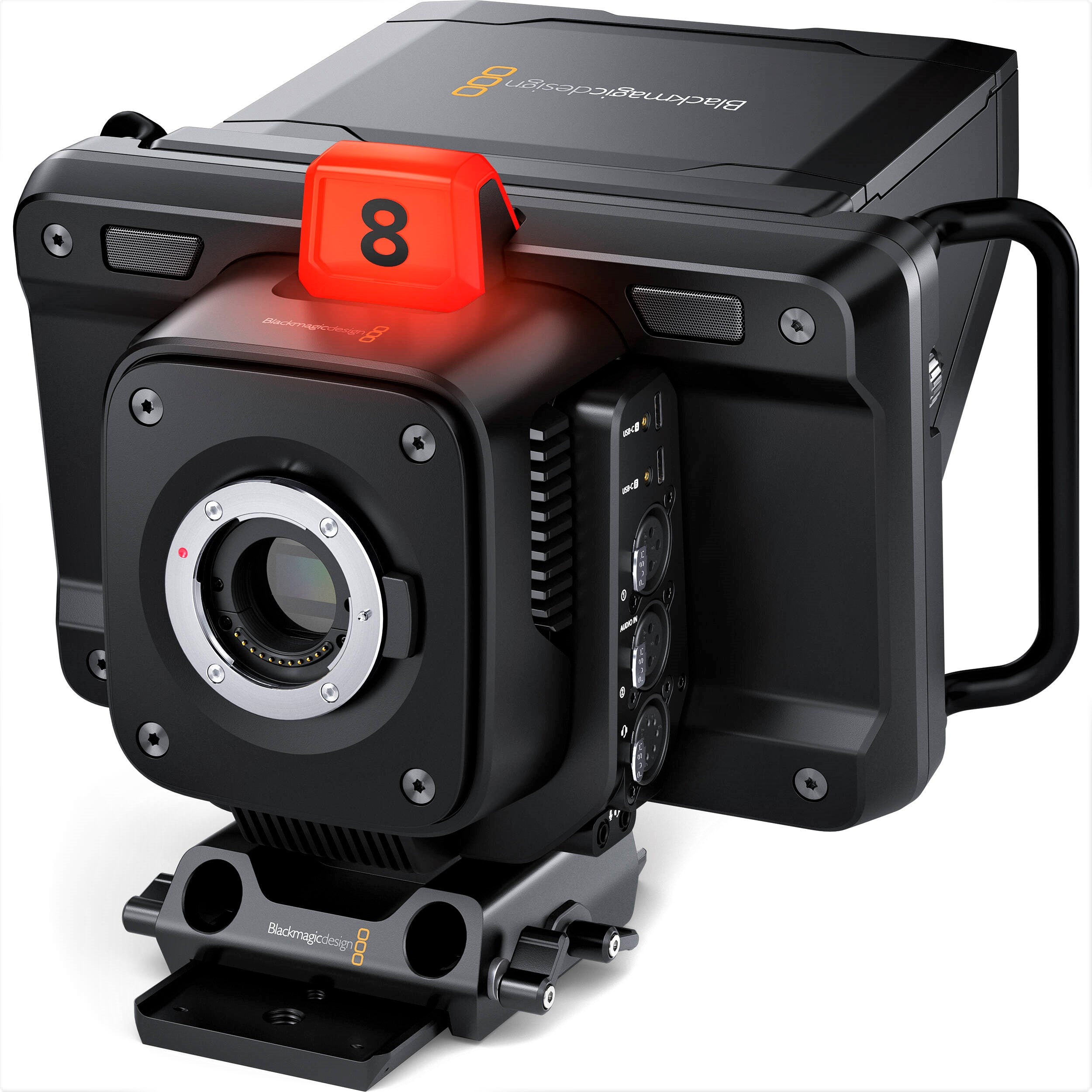 Blackmagic Design Studio Camera 4K Pro G2 - Professional 4K Broadcast Camera with Live Streaming & HDMI Output for YouTube, Twitch & Church Productions