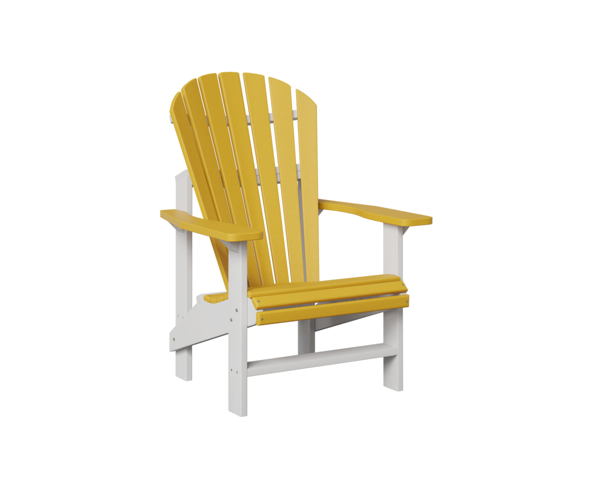 Sunburst Yellow on White