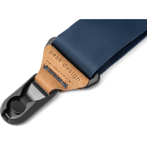 Peak Design Slide Camera Strap - Adjustable & Comfortable Shoulder Strap for DSLR & Mirrorless Cameras (Midnight Blue) - Perfect for Travel, Hiking & Professional Photography
