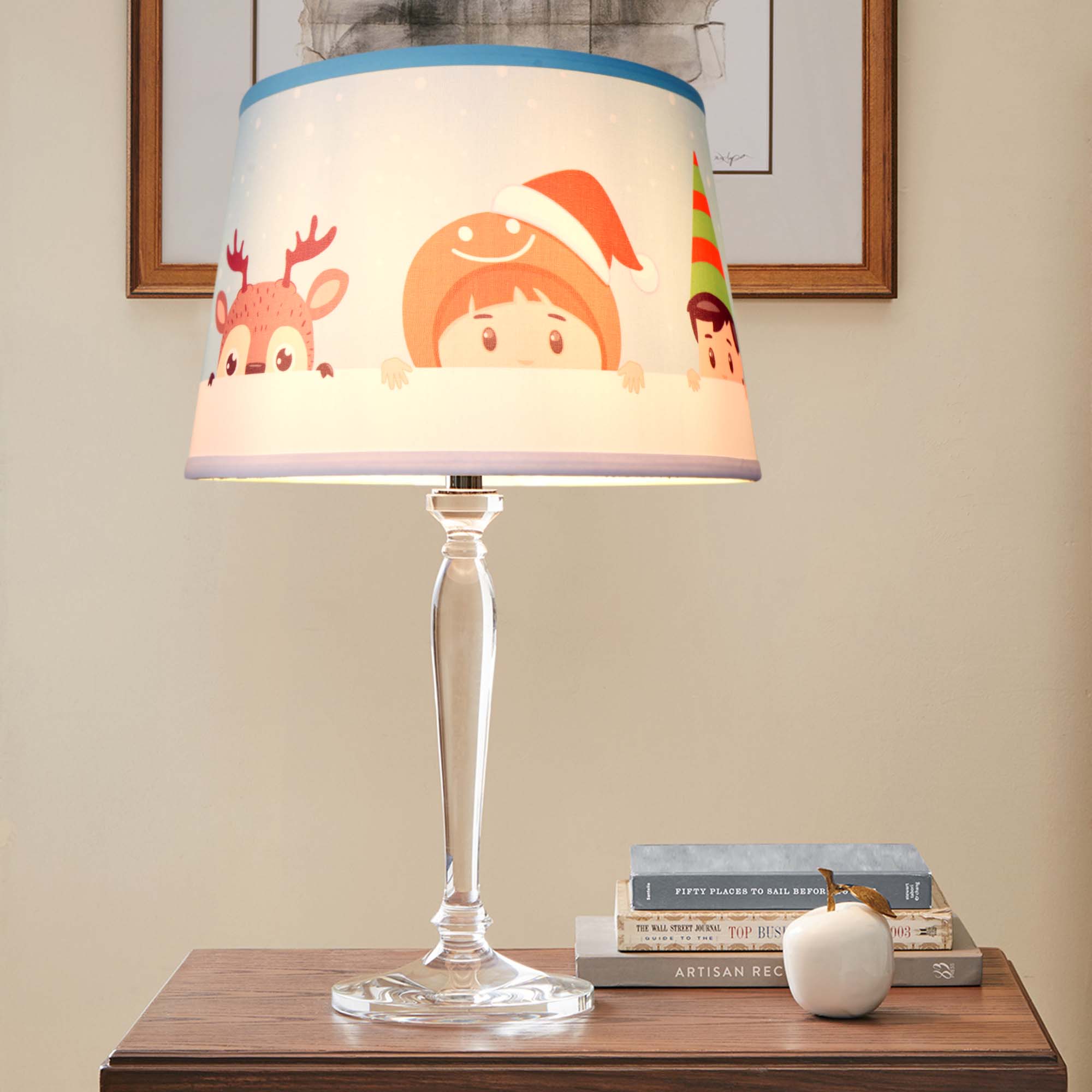 Empire Style Round Lamp Shade 10x12x8 Inches - Set of 2, Limited Edition Home Decor by Carro Collection | Perfect for Bedroom, Living Room & Dining Room Lighting