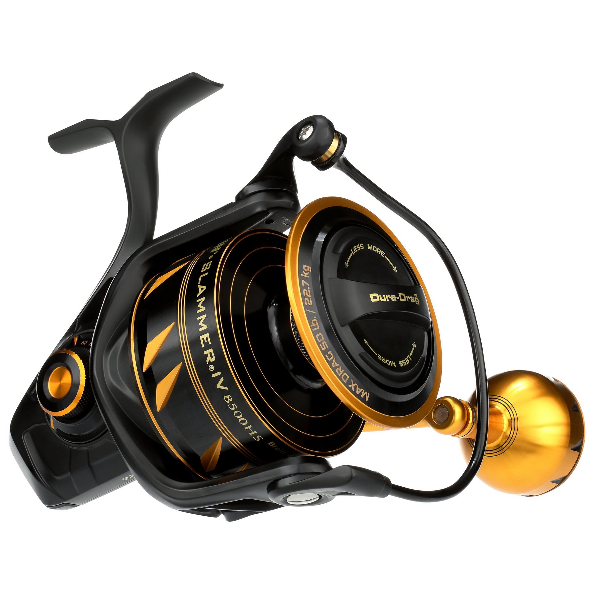 Slammer® IV Bailess Spinning Reel - Saltwater Fishing Reel for Surf, Pier & Offshore Angling | Smooth Drag System | Corrosion-Resistant Design
