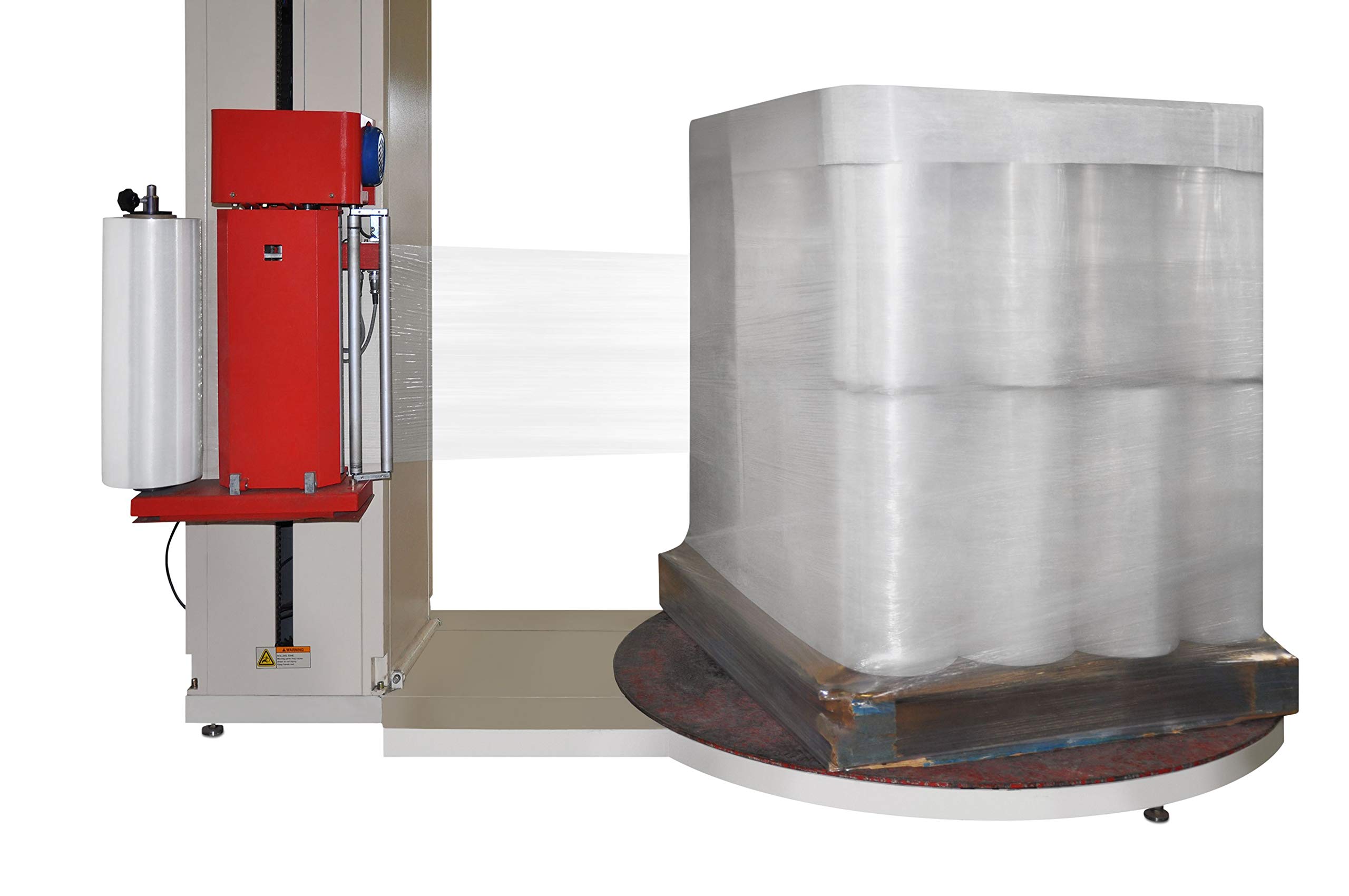 MMBM Pallet Stretch Wrap - 29.5 Inch x 5000 Feet, 80 Gauge Clear Plastic Cling Film (2 Rolls) for Industrial Packaging, Shipping & Warehouse Use - Heavy Duty Machine Stretch Film for Securing Pallets & Large Loads
