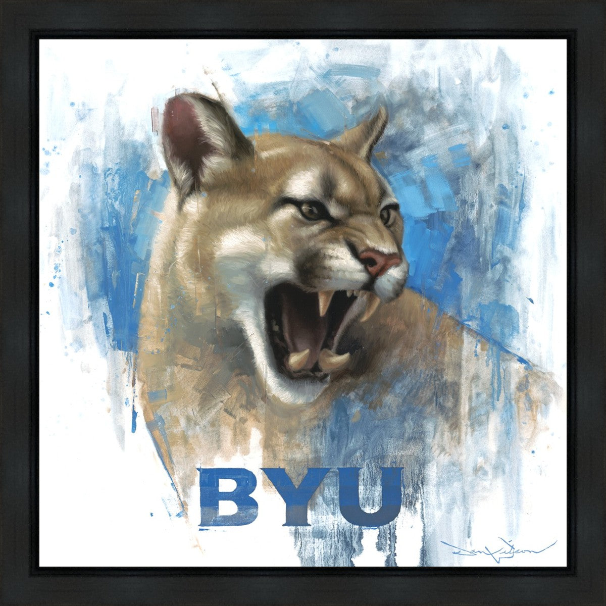 Go Cougs Gallery Wrap Canvas - Premium College Sports Wall Art Decor for Washington State University Fans - Perfect for Dorm Rooms, Game Day Parties & Home Decor