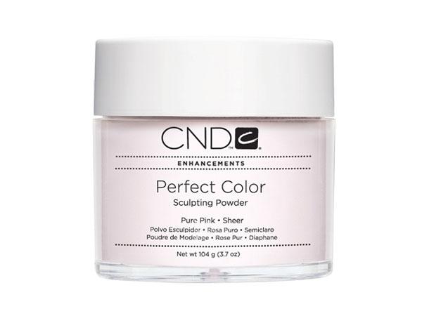 CND Enhancements Perfect Color Sculpting Powder 3.7 fl oz - Professional Nail Sculpting & Enhancement for Salon & Home Manicures