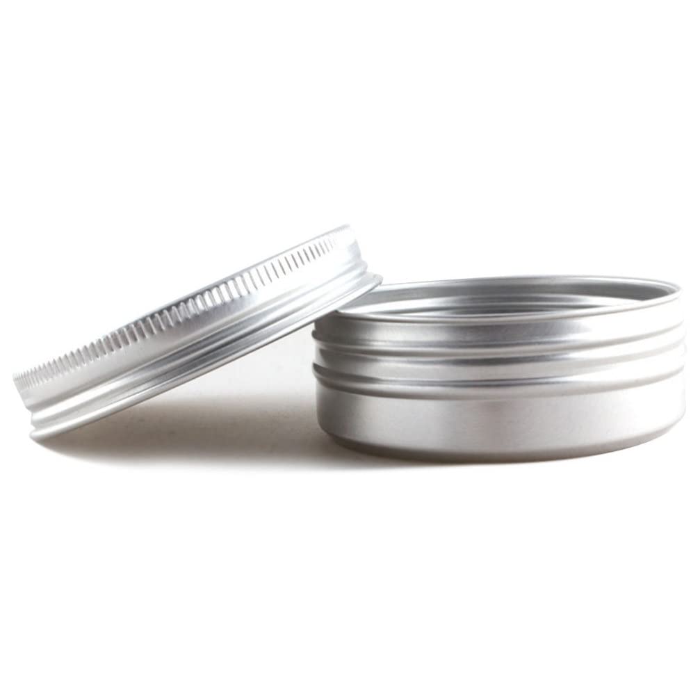 24-Piece Empty Cosmetic Containers with Lids - Travel-Sized Cream Jars, Sample Jars & Candle Holders - Perfect for DIY Beauty, Toiletries, Wedding Favors & Small Business Packaging