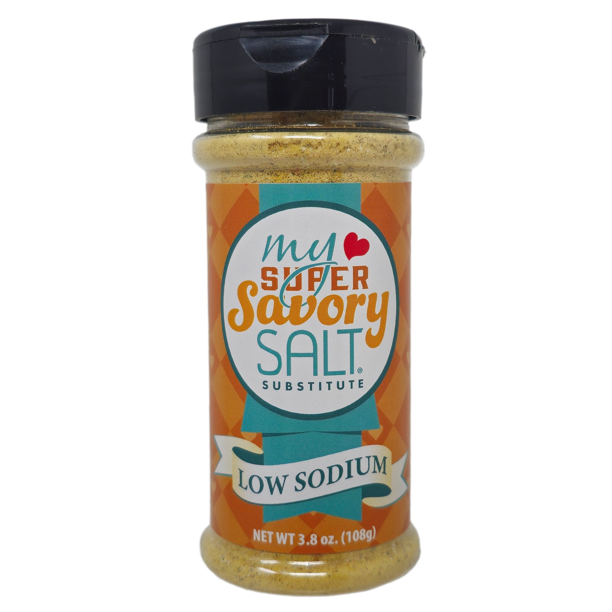 MySalt My Super Savory Salt Substitute - 3.8oz Low Sodium Seasoning for Healthy Cooking | Perfect for Keto, Paleo & Heart-Healthy Diets