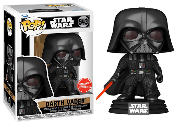 Star Wars Darth Vader 543 Action Figure - GameStop Exclusive Collectible for Display & Gifts | Perfect for Fans, Collectors & Home Decor