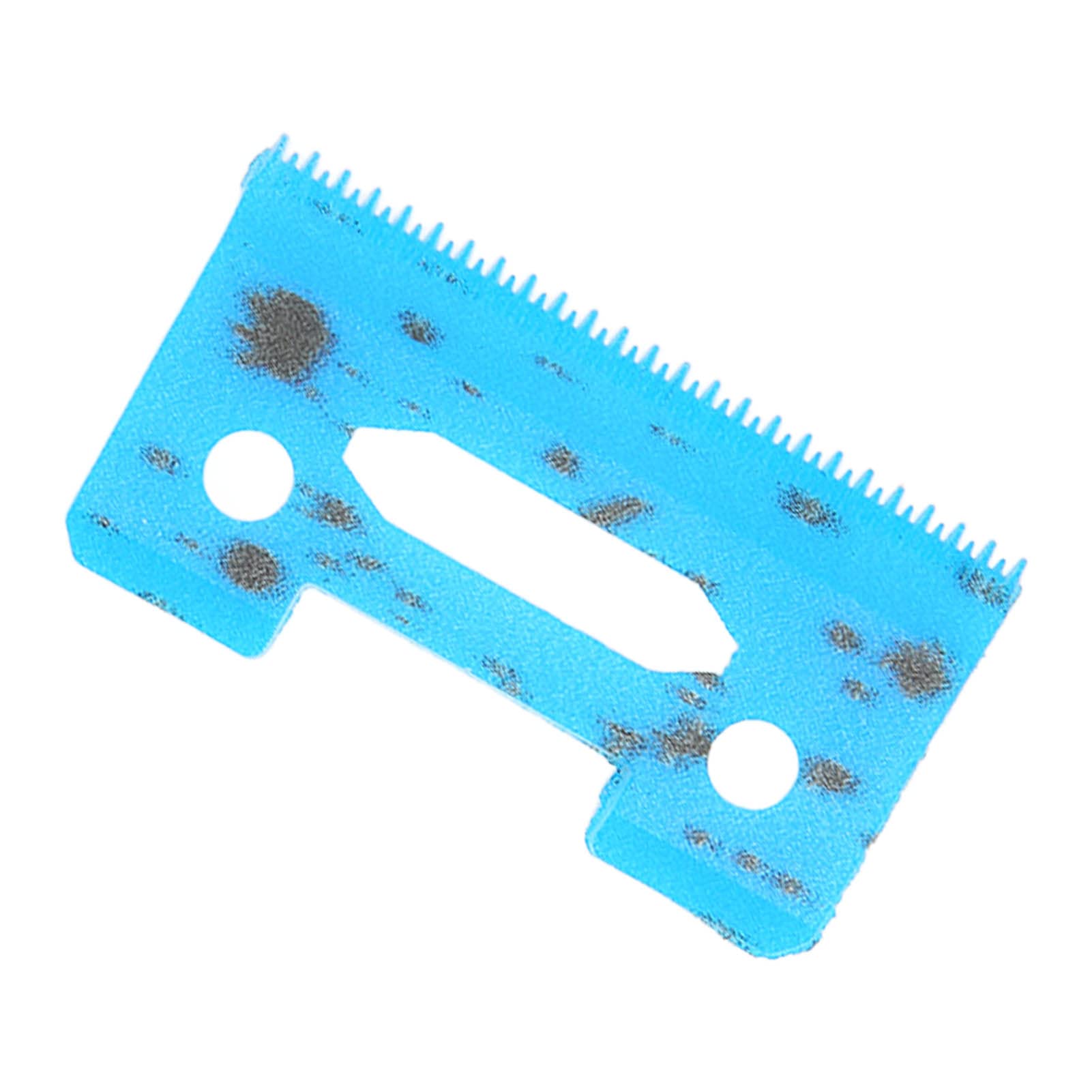 Premium Ceramic Hair Clipper Blades - Low Noise, Blue Transition, Smooth Cutting & High Heat Resistance - Replacement Blades for Electric Hair Trimmers - Perfect for Home Barbering, Salon Use & Professional Grooming