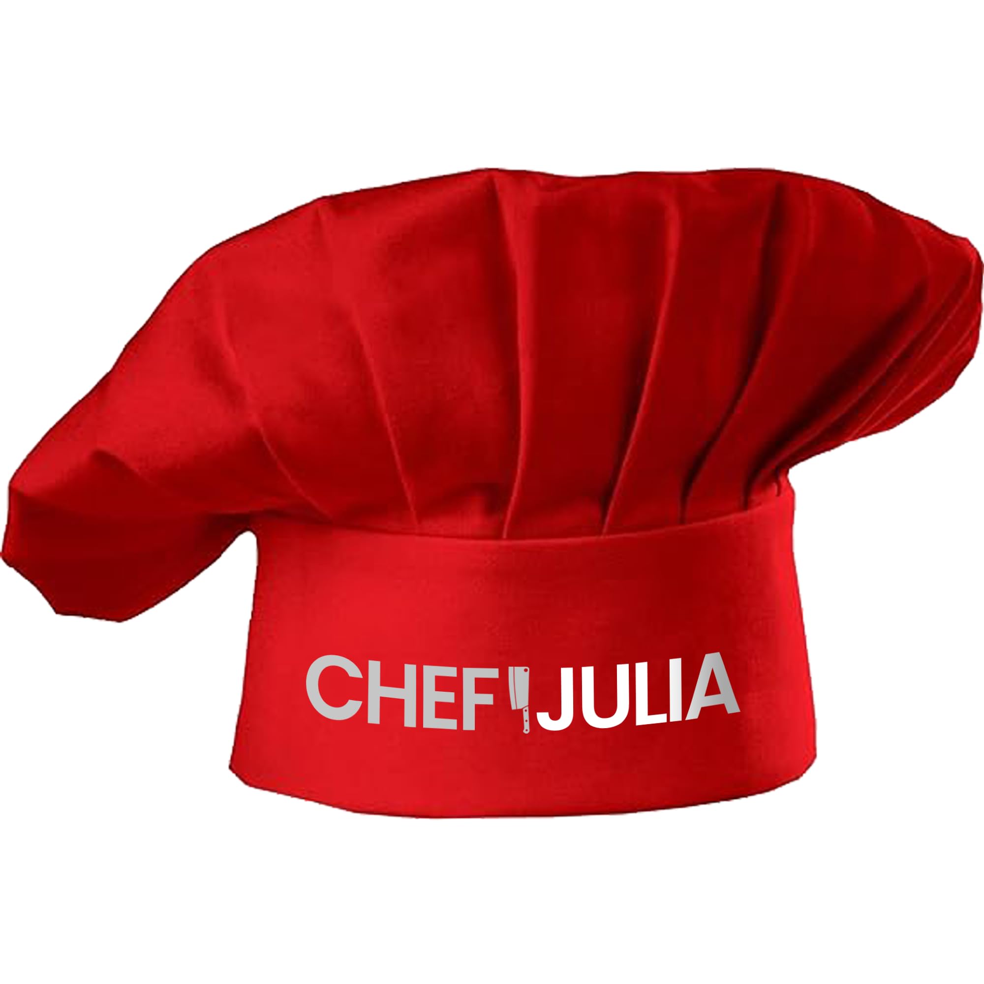Custom Name Personalized Chef Hat - Adjustable Kitchen Cooking Hat for Men & Women, Baker Hat for Mom & Dad | Perfect for Professional Chefs, Home Cooks & Baking Enthusiasts