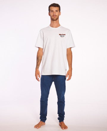 Rip Curl RLX New California T-Shirt for Men - Soft Cotton Short Sleeve Tee - Surfing, Beach & Casual Wear