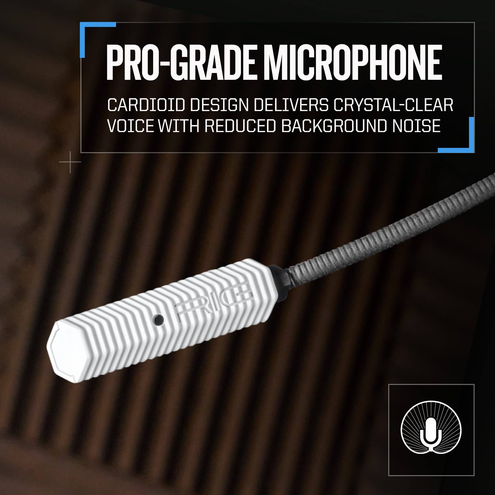 RIG 500 PRO HS GEN 2 Professional Gaming Headset for PS5, PS4 & Nintendo Switch - 50mm Speaker Drivers with Flip-to-Mute Mic - White - Perfect for Competitive Gaming & Immersive Console Play
