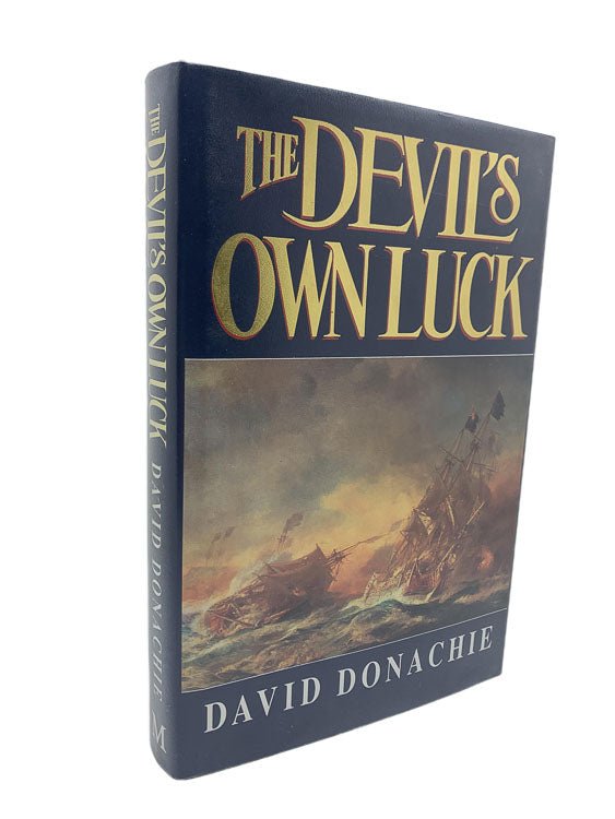 The Devil's Own Luck by David Donachie - Historical Naval Adventure Novel | Perfect for Book Clubs & Maritime Fiction Fans
