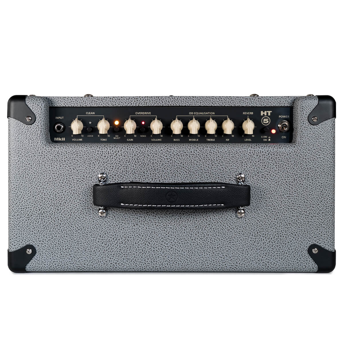 Blackstar HT-5R MKII 1x12 5-Watt Tube Guitar Combo Amplifier in Bronco Grey - Perfect for Home Practice, Studio Recording & Small Gigs