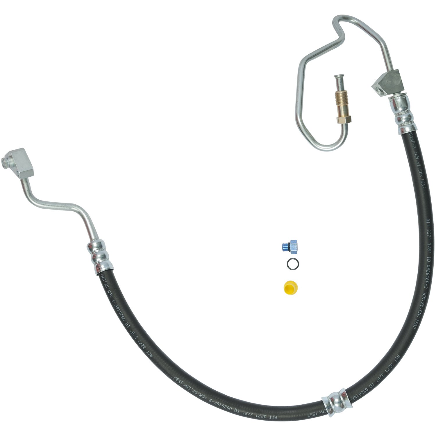 Edelmann 80094 Power Steering Pressure Hose Replacement - High Performance OEM Fit for Smooth Steering - Perfect for Ford, Chevy, Dodge Trucks & SUVs