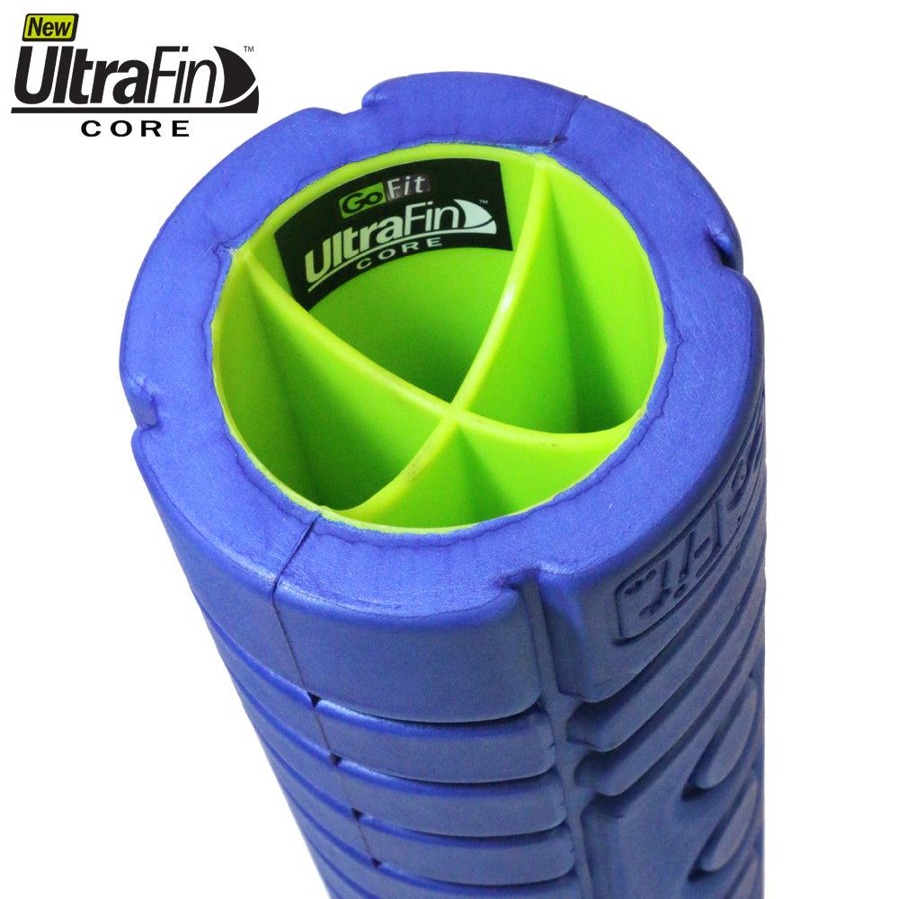 Go Roller Massage Kit - 12 Inch Muscle Roller for Deep Tissue Massage, Pain Relief & Recovery - Perfect for Athletes, Gym Workouts & Post-Exercise Relaxation