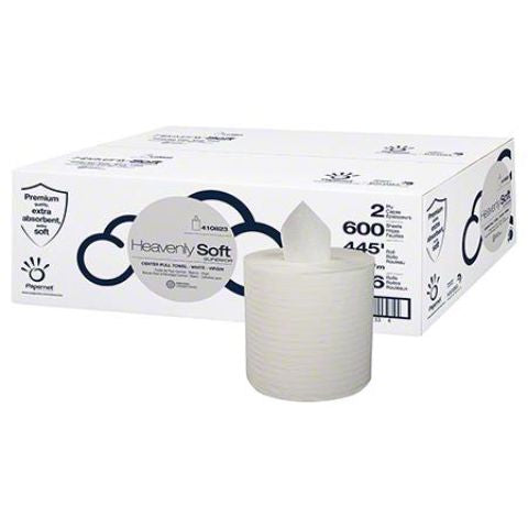 Premium Center Pull Paper Towels - Ultra Soft & Strong, 12 Rolls (410823) - Ideal for Kitchen, Bathroom & Office Cleaning