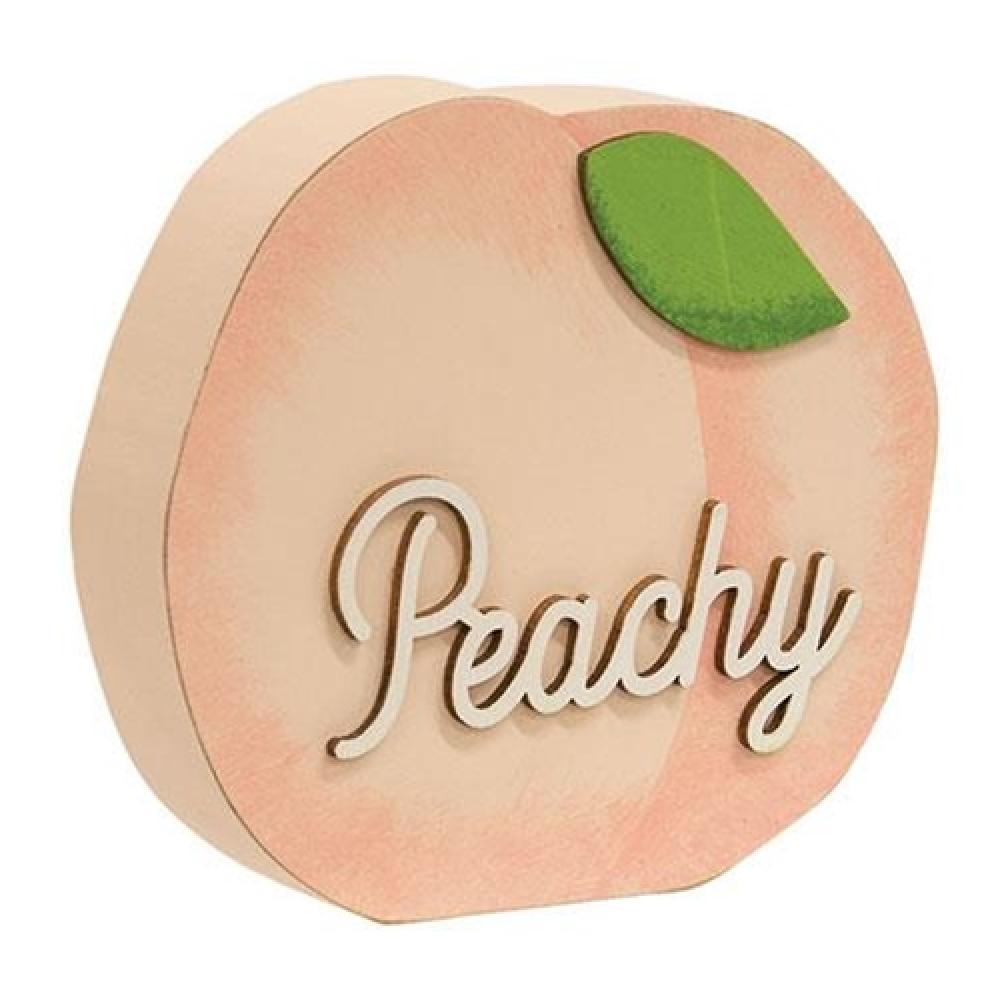Peachy Chunky Sitter - Cute Plush Toy for Babies & Toddlers, Soft Huggable Doll for Playtime, Nursery Decor and Gift Giving