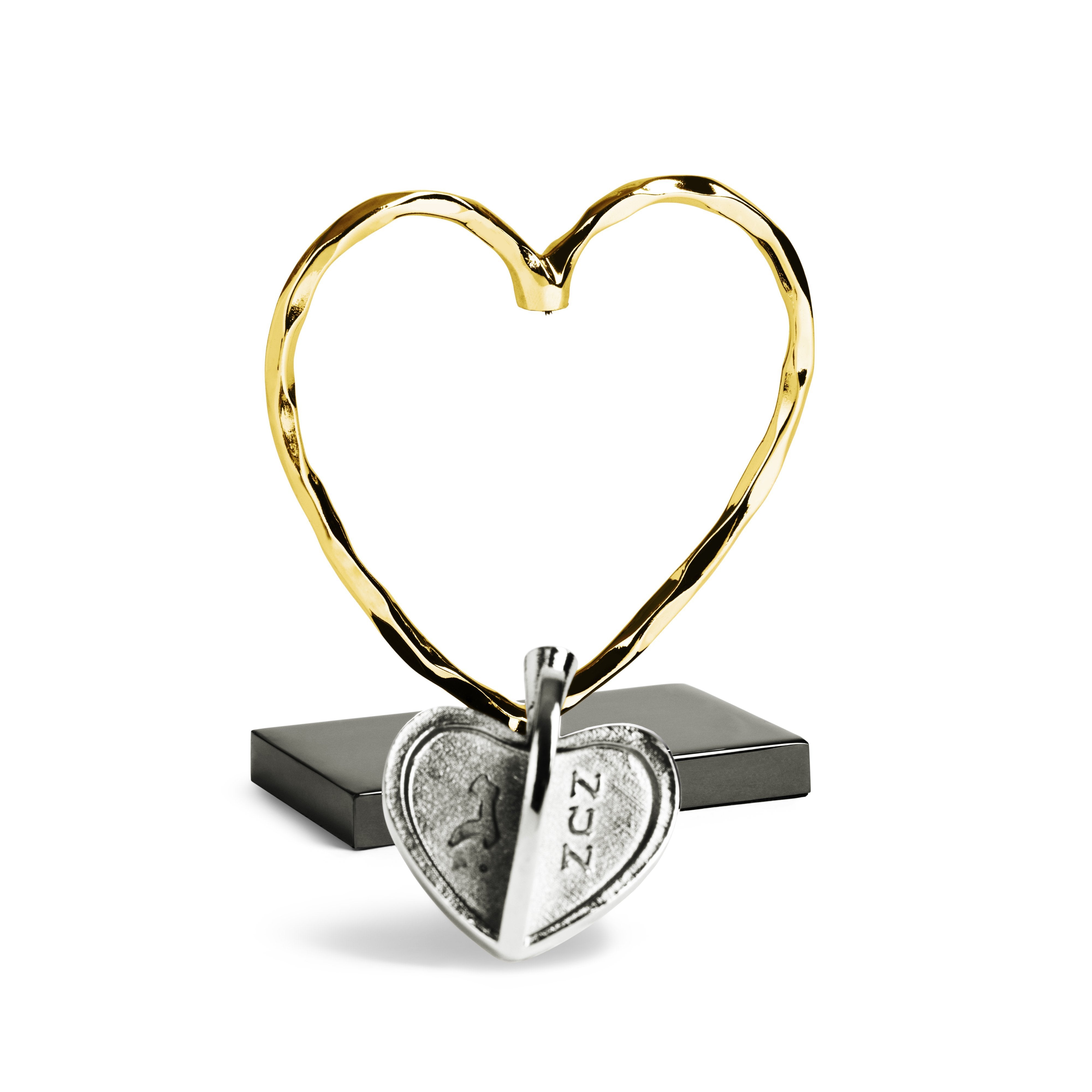 Heart Dreidel - Hanukkah Spinning Top Toy for Kids & Adults - Fun Jewish Holiday Game for Family Gatherings & Festive Celebrations