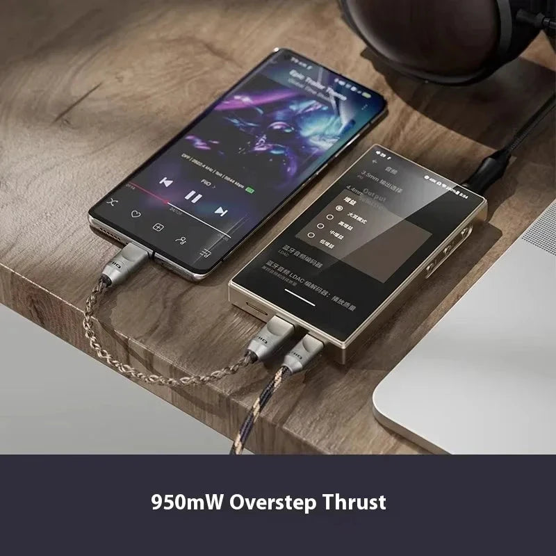 FiiO M21 Portable MP3 Player with Quad CS43198 DAC - High Resolution Audio for Music Lovers, Perfect for Commuting, Travel & Workout