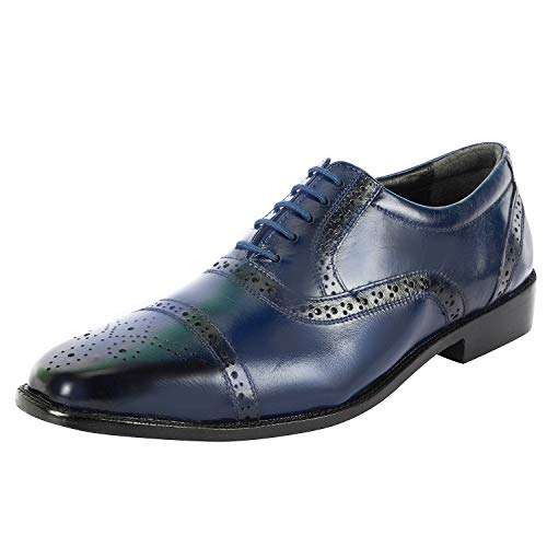 Navy Cap Toe