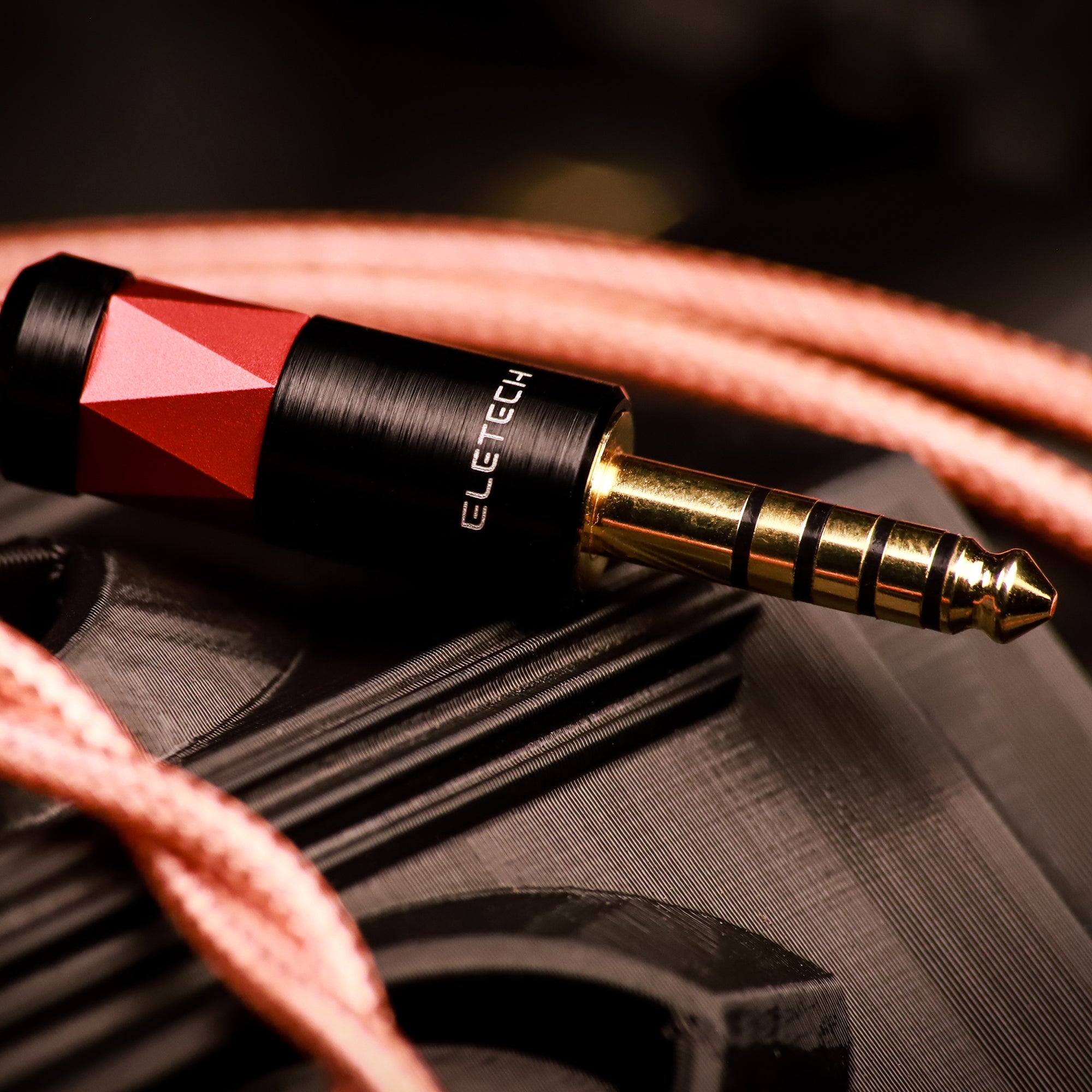 Premium Eletech School of Athens Aristotle Audiophile In-Ear Cable - High-Quality Sound for Music Lovers & Audiophiles (Perfect for Studio Monitoring, Gaming & Travel)