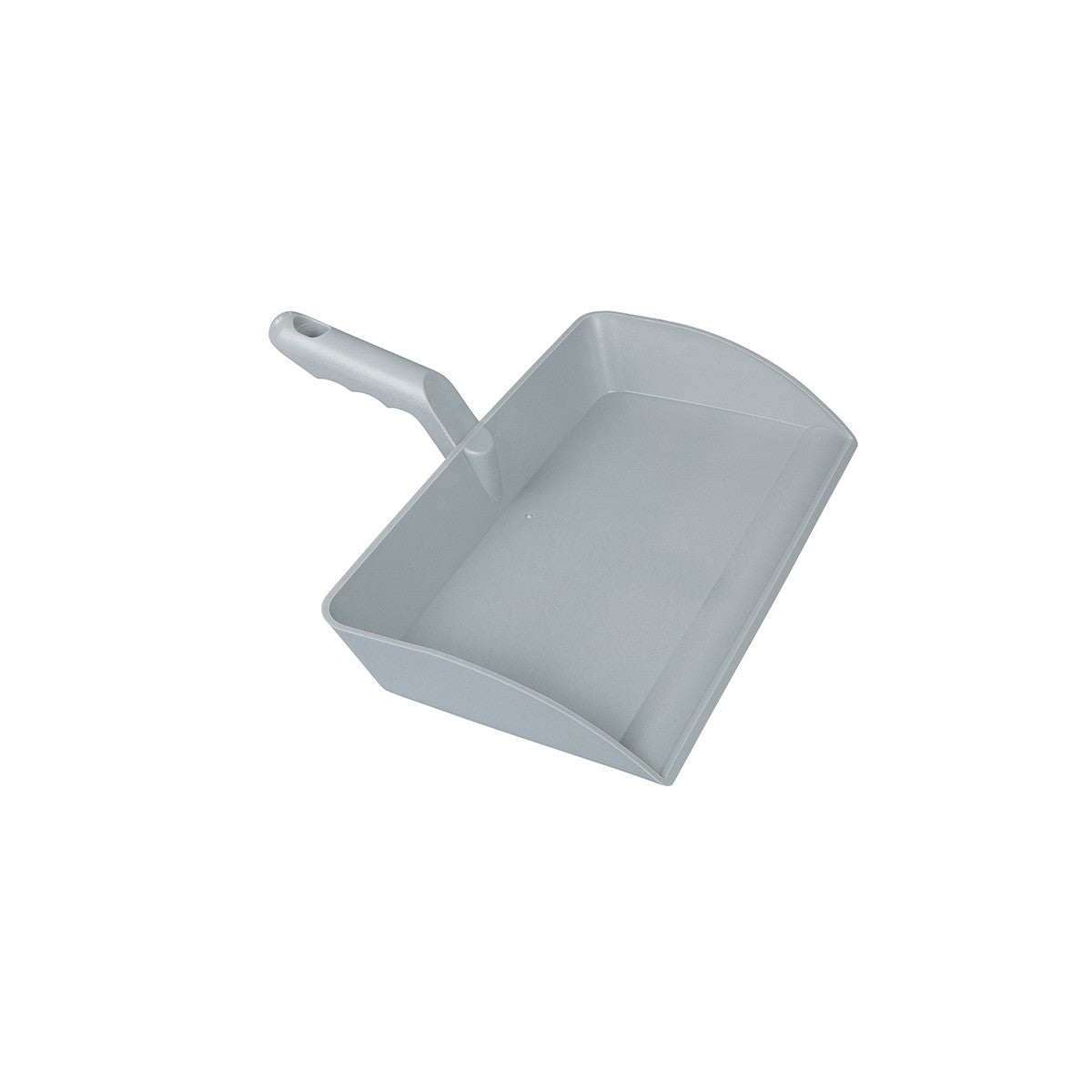 FBK 12 Open Dustpan - Heavy Duty Plastic Broom Dust Pan with Long Handle for Easy Sweeping - Ideal for Home, Kitchen, Garage & Office Cleaning